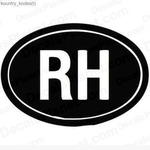 RH country sign listed in useful signs decals.