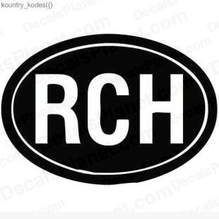 RCH country sign listed in useful signs decals.