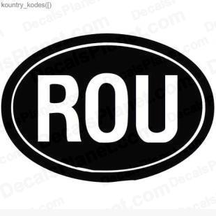 ROU country sign listed in useful signs decals.