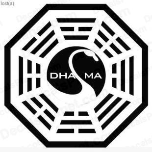 Lost Dharma logo 3 listed in other decals.