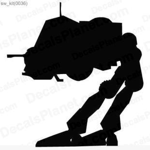 Star Wars AT-AP listed in cartoons decals.