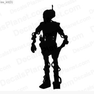 Star Wars Droid 4 listed in cartoons decals.