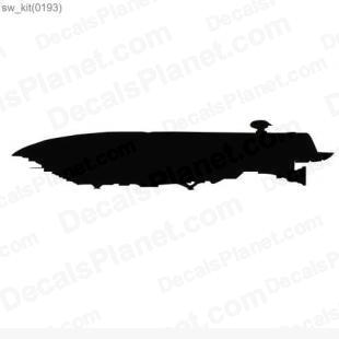 Star Wars ship 25 listed in cartoons decals.