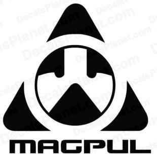 Magpul dynamics logo listed in firearm companies decals.
