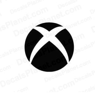 XBOX 360 icon logo listed in video games decals.