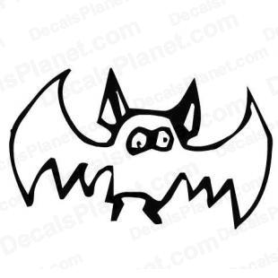 Custom Bat listed in cartoons decals.