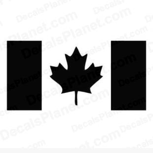 Canada flag (Canadian) listed in other decals.