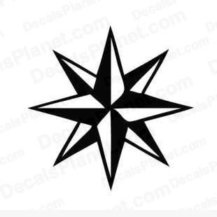 Nautical star listed in other decals.