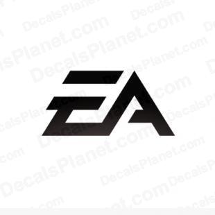 EA (electronic arts) logo listed in video games decals.