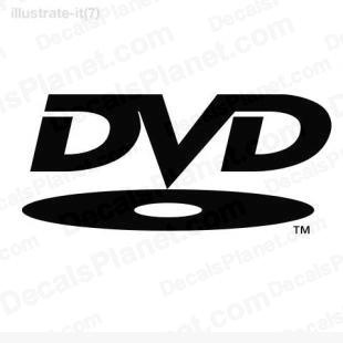 DVD listed in computer decals.