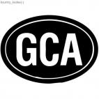 GCA country sign