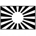 Japanese Imperial Army Flag (2nd variation)