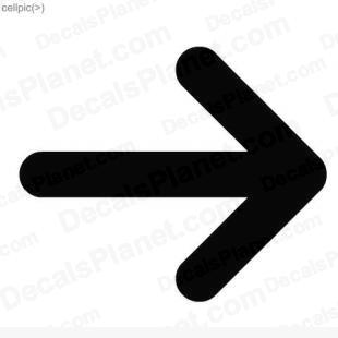 Cellphone Right symbol listed in useful signs decals.