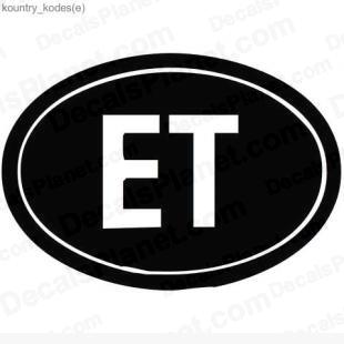 ET country sign listed in useful signs decals.