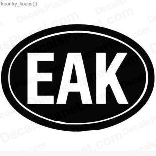 EAK country sign listed in useful signs decals.