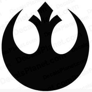 Star Wars Rebel Alliance  listed in popular logos decals.