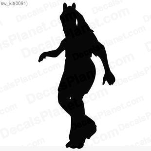 Star Wars Jar Jar Binks listed in cartoons decals.