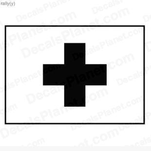 Medical sign listed in useful signs decals.
