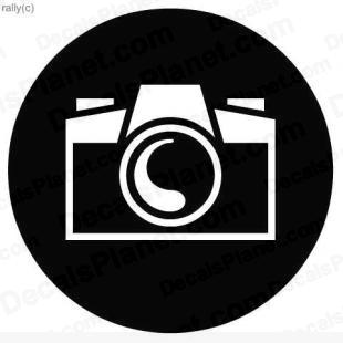 camera sign decal vinyl decal sticker wall decal decals ground