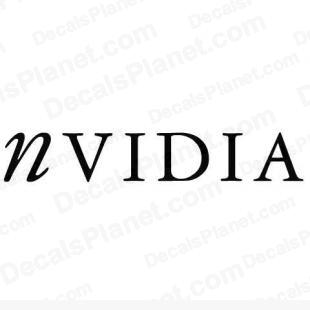 NVIDIA new simple logo listed in computer decals.