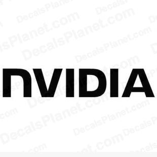 NVIDIA simple logo listed in computer decals.