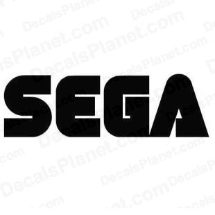 Sega simple logo listed in video games decals.