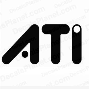 ATI logo listed in computer decals.