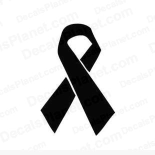 Cancer ribbon listed in other decals.