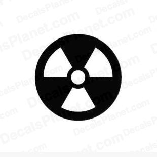 Nuclear sign listed in other decals.