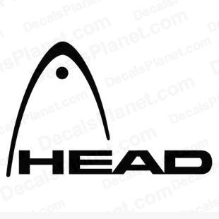 Head logo listed in sports brands decals.
