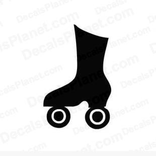 Roller derby listed in sports decals.