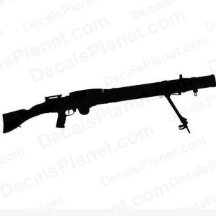 Lewis Machine Gun listed in firearm companies decals.