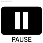 Pause button