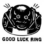 Skull ring (Good luck ring)