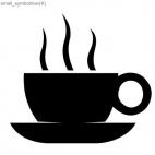 Hot beverage cup (coffee or tea)
