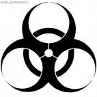 Radioactive symbol