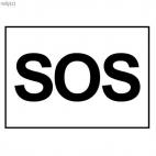 SOS sign