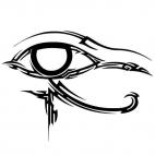 Tribal eye symbol