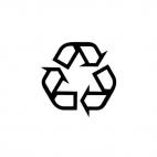 Recycling logo (recycle)