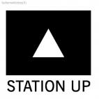 Station up button
